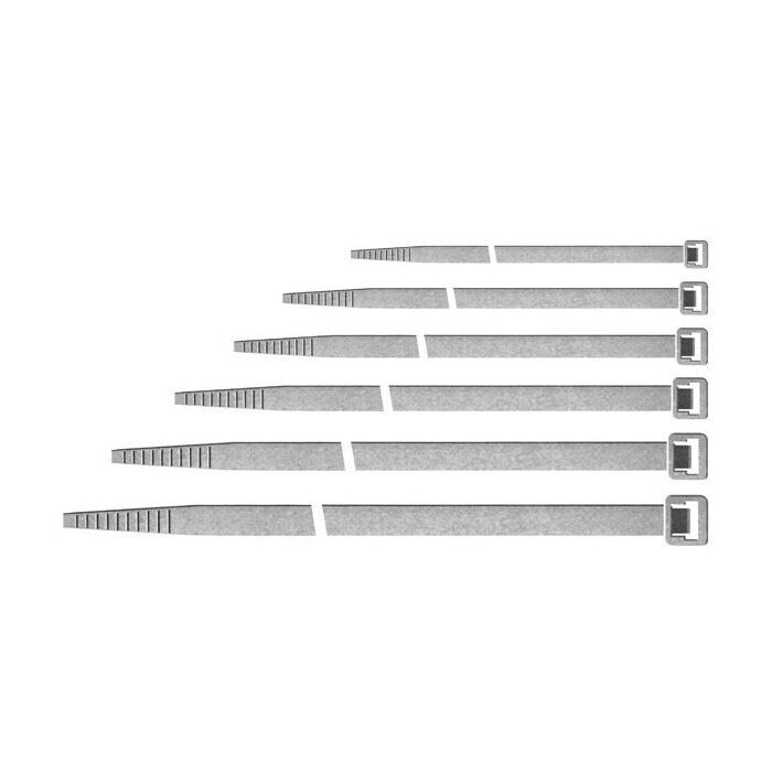Fascette per Cablaggio Neutre in Nylon 360x4,5 mm Cf. 100 Pz Maurer