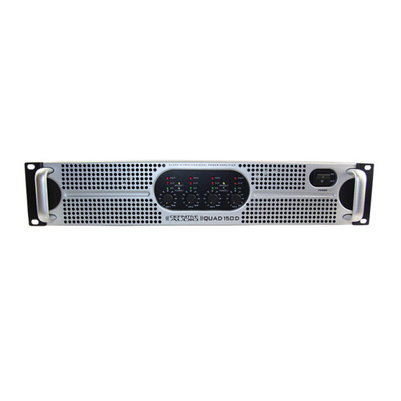 Definitive Audio QUAD 150D 4 x 150 W RMS amplifier at 4 ohm 4 x 150 W RMS amplif