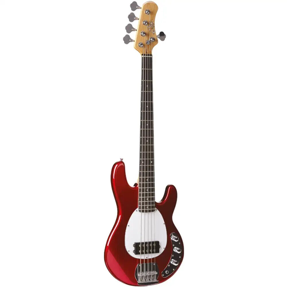 EKO MM-305 (chrome red) basso elettrico 5 corde colore rosso NUOVO garanzia ITA
