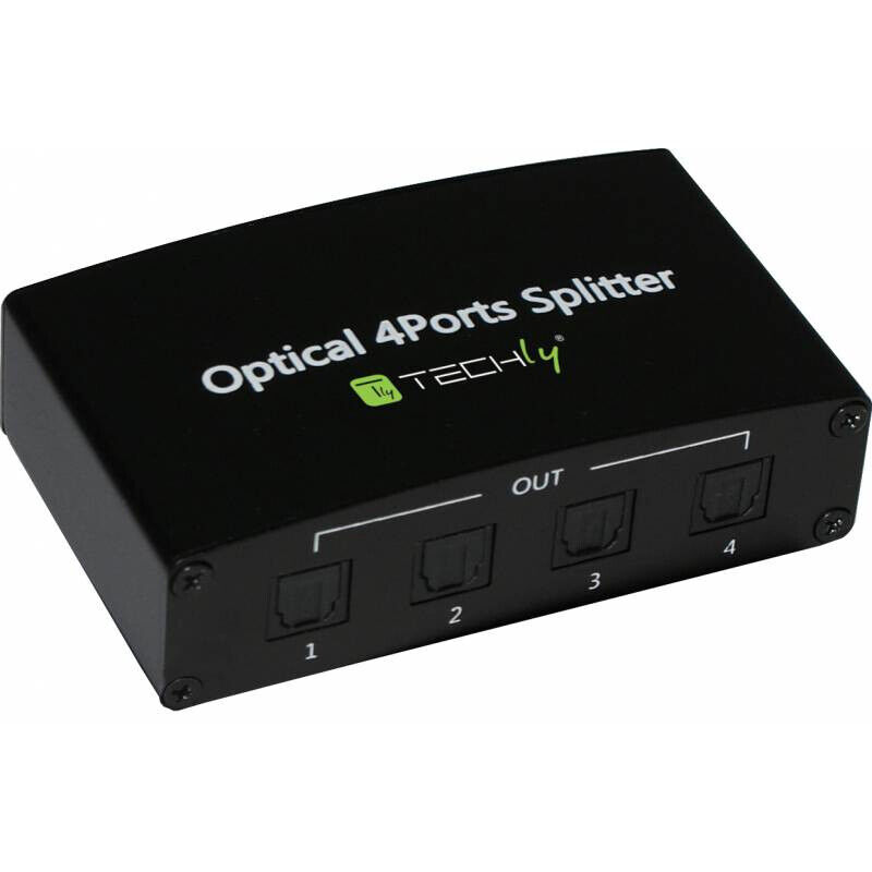 Techly Splitter Audio Digitale Toslink 4 Porte IDATA TOS-SP4
