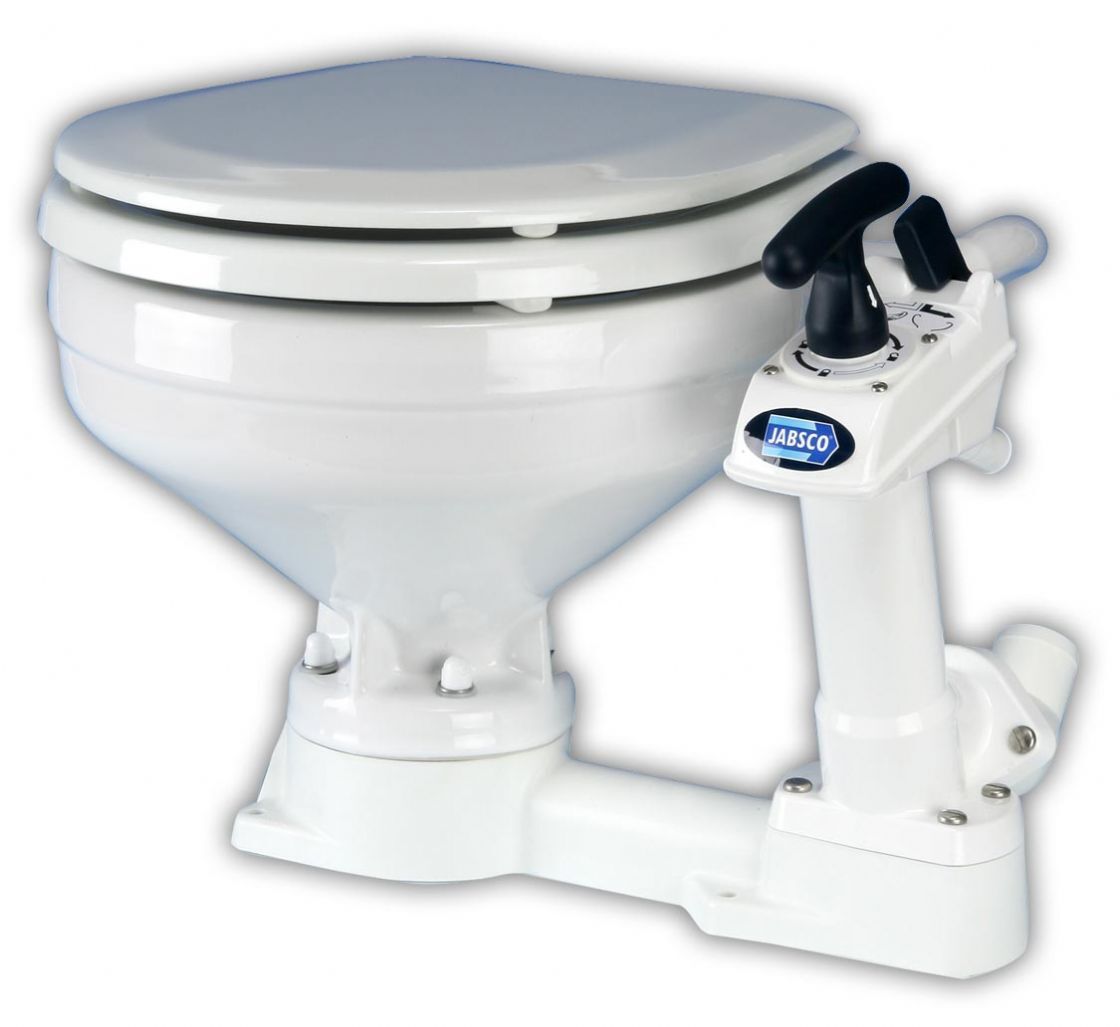 Toilet manuale Jabsco per imbarcazioni - Wc Manuale con sistema Twist 'n' Lock