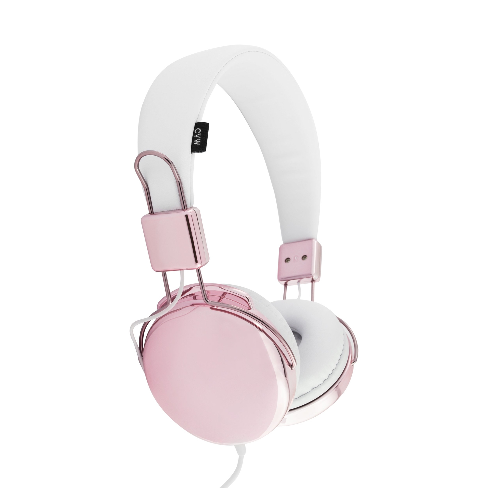 Urbanz Stereo Headphones, On-Ear Bass Driven Earphones with Metallic Design (Ros
