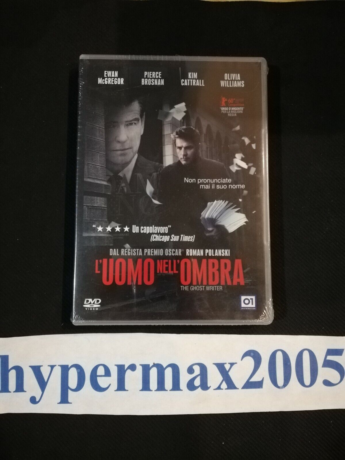 L'UOMO NELL'OMBRA - DVD - NUOVO SIGILLATO