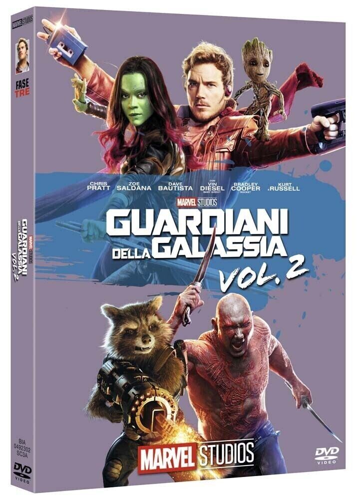 CM - Guardiani Della Galassia Vol.2 Marvel Studios  DVD NUOVO