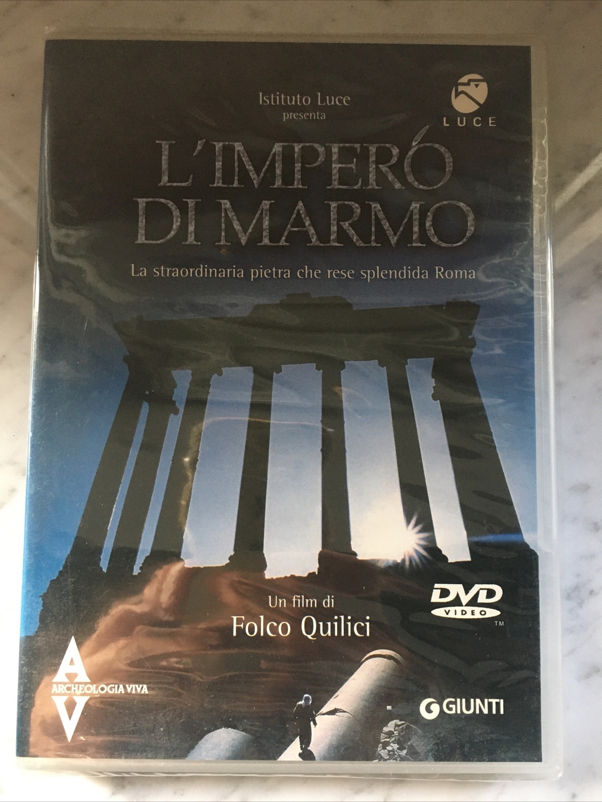 L'IMPERO DI MARMO - DVD - FOLCO QUILICI - LUCE - NUOVO SIGILLATO NEW SEALED