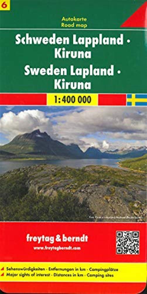 Svezia Lapponia 1:400.000 - AA.VV.