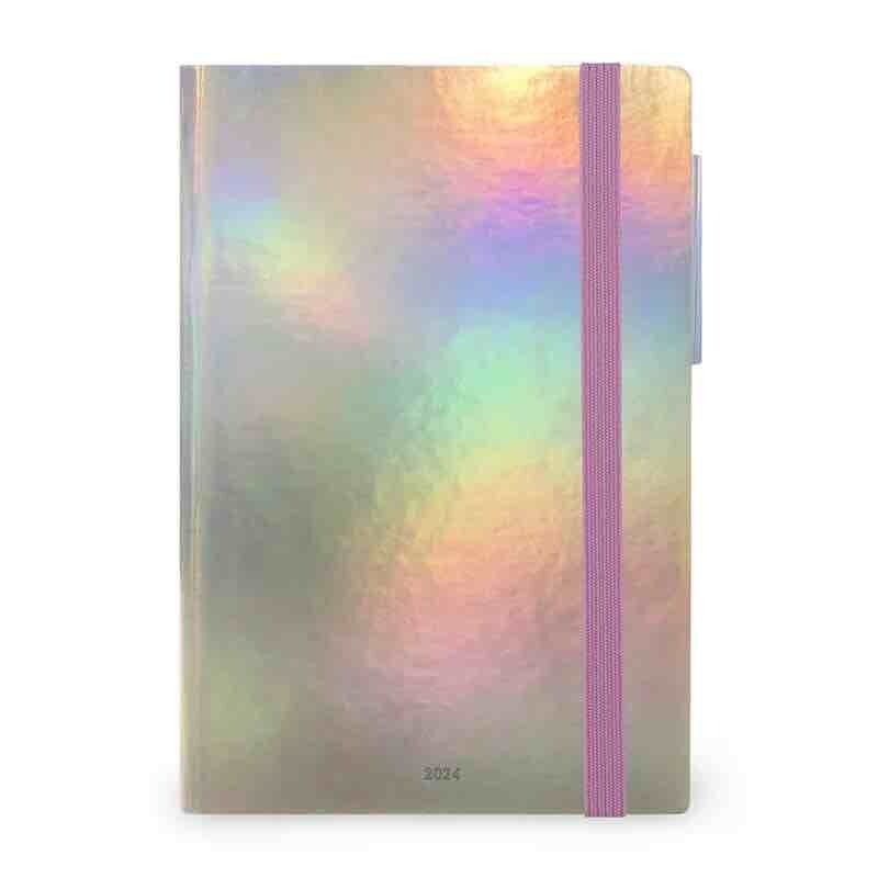 AGENDA GIORNALIERA 12 mesi 2024 LEGAMI cm 24X17 HOLO olografica