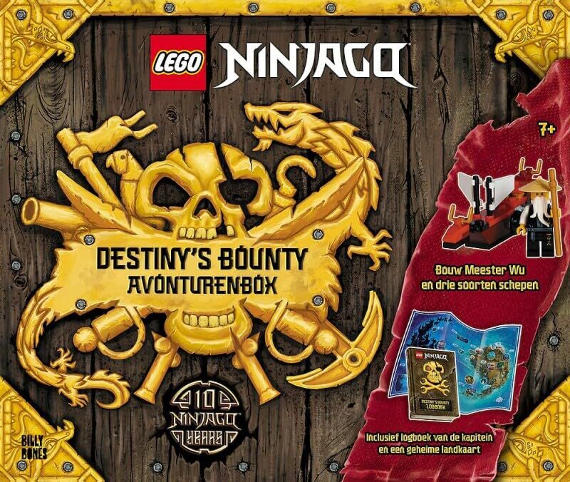Boek Lego: Ninjago - Destiny`s Bounty avonturen box (9%) NUOVO