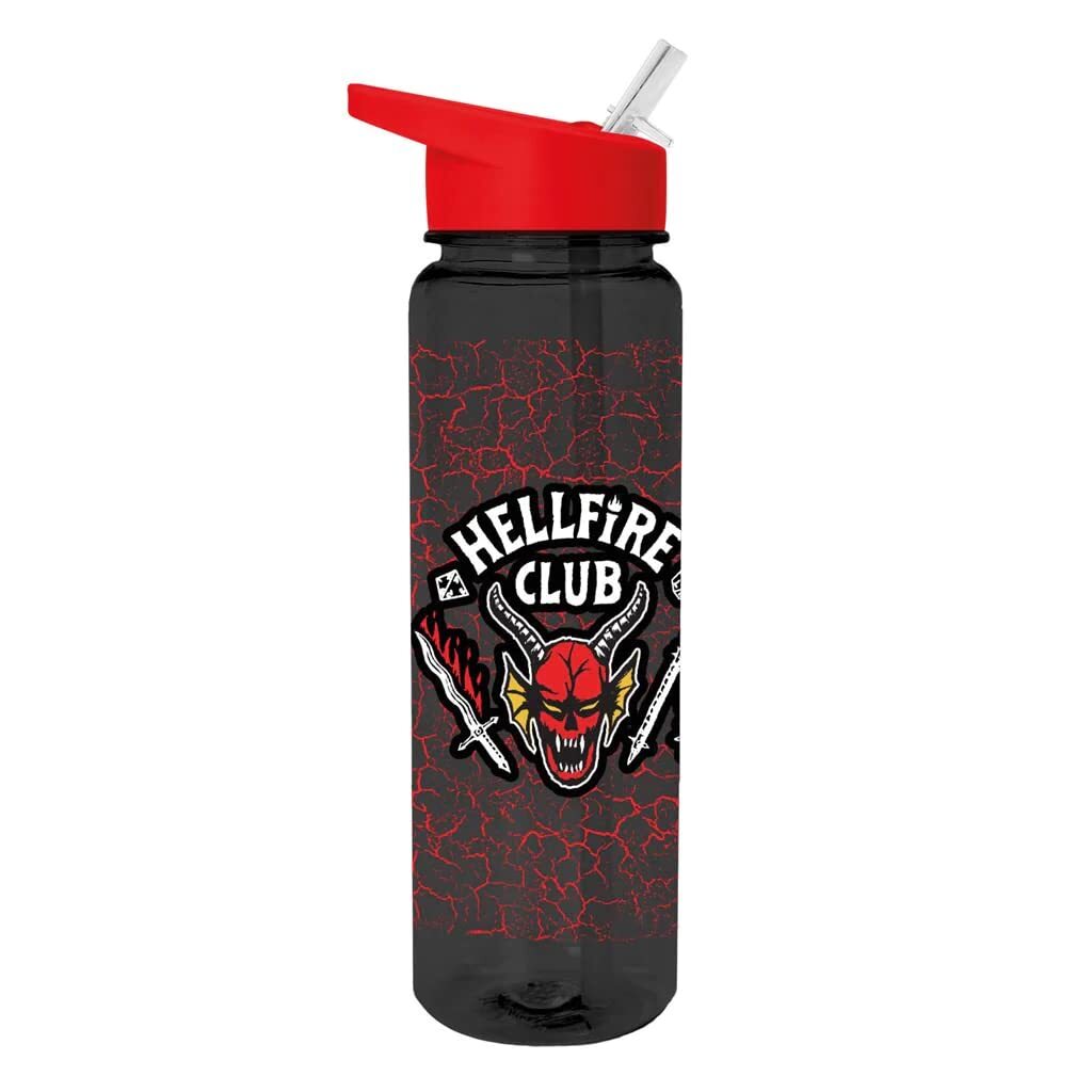 Stranger Things 4 Trinkflasche Hellfire Club NUOVO