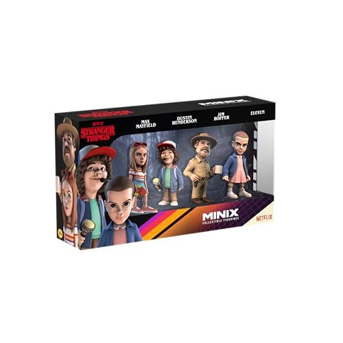 `STRANGER THINGS - Eleven, Dustin, Hopper, Max - Pa` ACC NUOVO