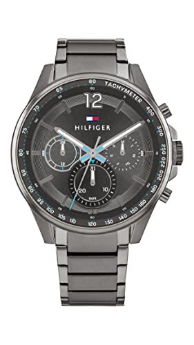 Men`S Watch Tommy Hilfiger 1791975 (Ø 44 Mm) NUOVO