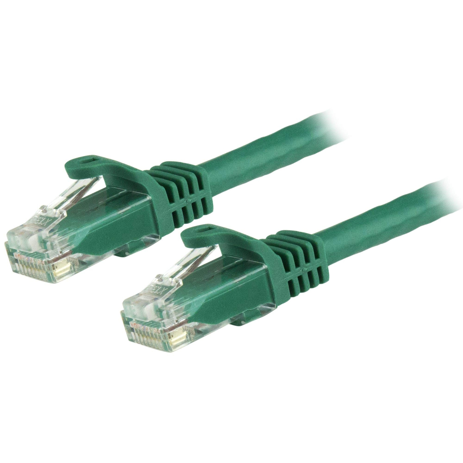 StarTech 7M Cat6 Green Snagless Gigabit Ethernet Rj45 Cable Male To Male NUOVO