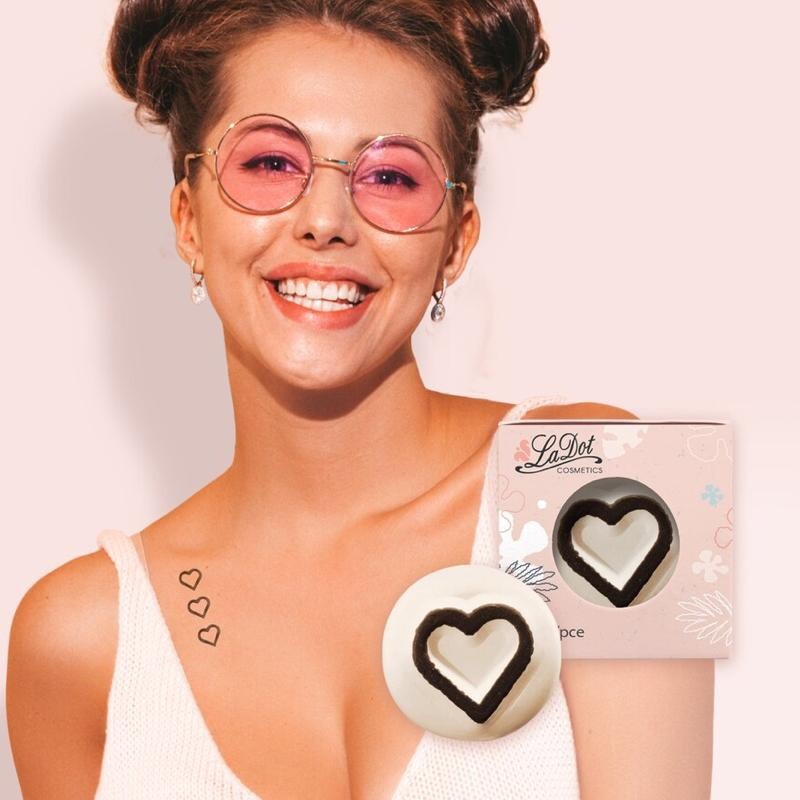 STAMPO TATUAGGIO PICCOLO LADOT COSMETICS Fantasia: Cuore