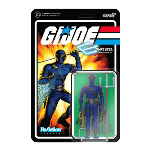 Merchandising G.I. Joe: Super7 - Reaction Figure Wave 5 - Snake Eyes (Combat Gla