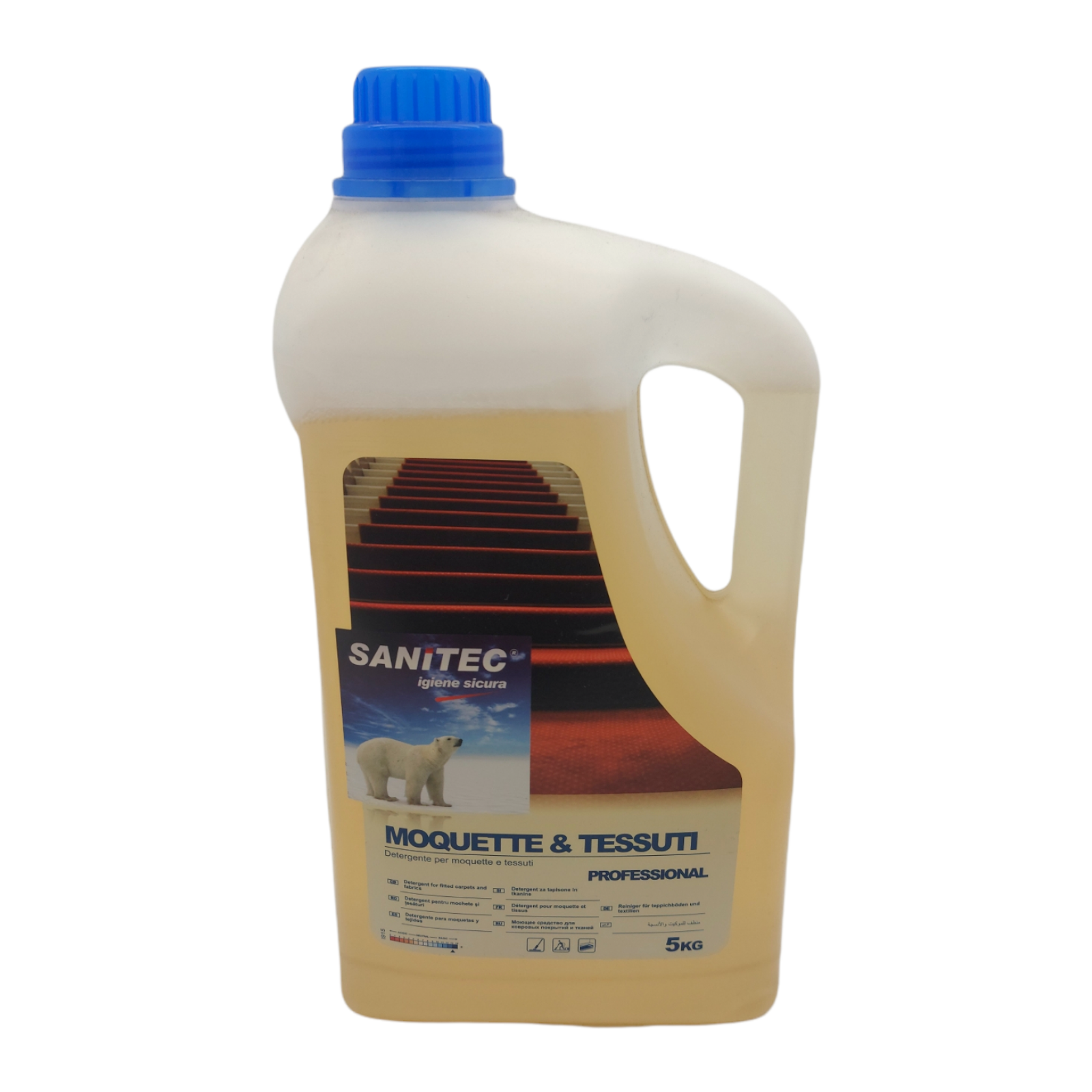Detergente Moquette e Tessuti 5kg