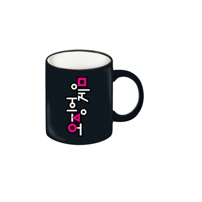 TAZZA MUG CON PACK SQUID GAME BLACK