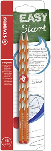 Stabilo, Dreikant-Bleistift Hb, Easygraph S (R Orange NUOVO