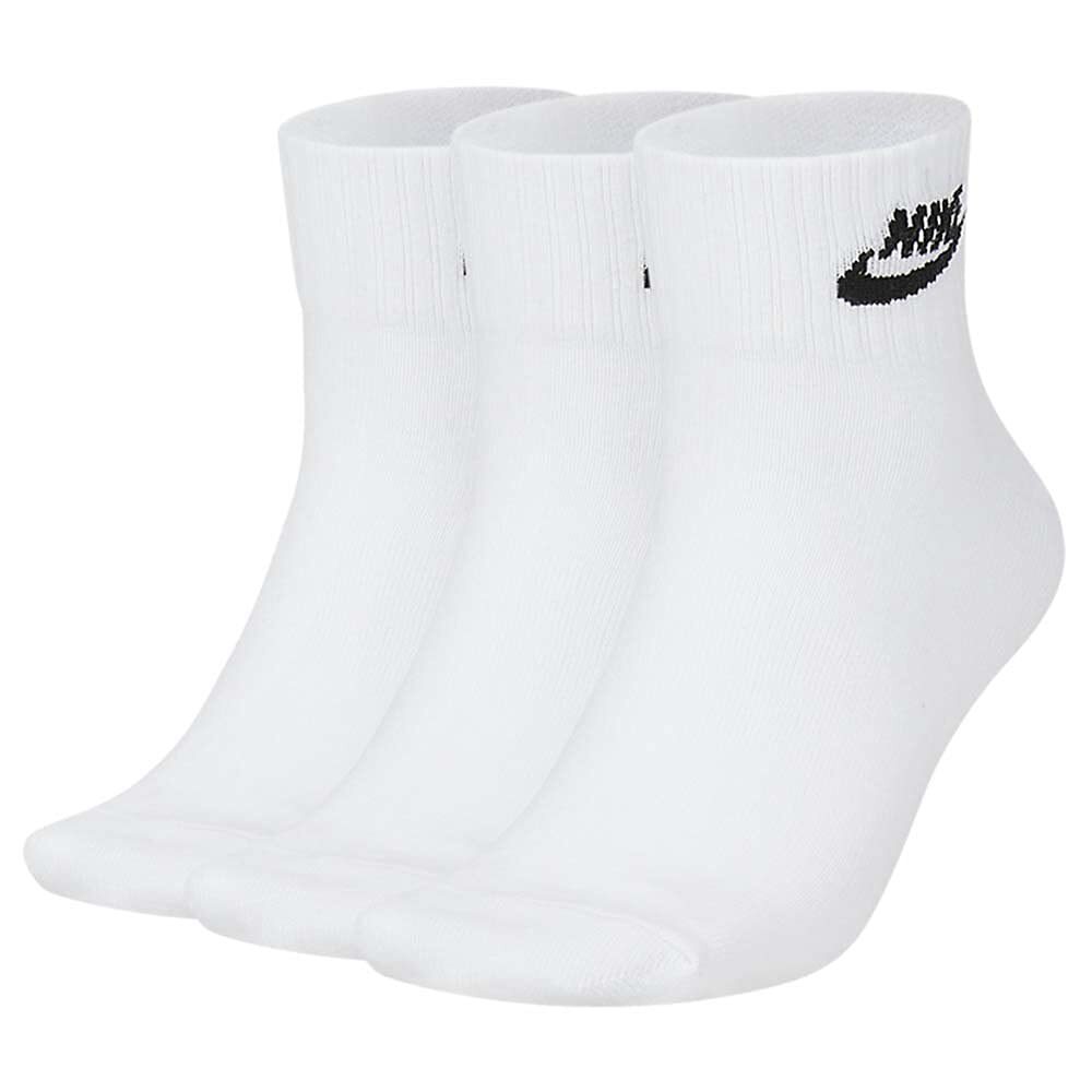 Socks Nike Everyday Essential White (Size: 46-50) Clothing NUOVO