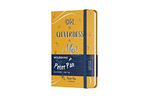 LE NB PETER PAN POCKET RULED PETER ORANGE YELLOW Book NUOVO