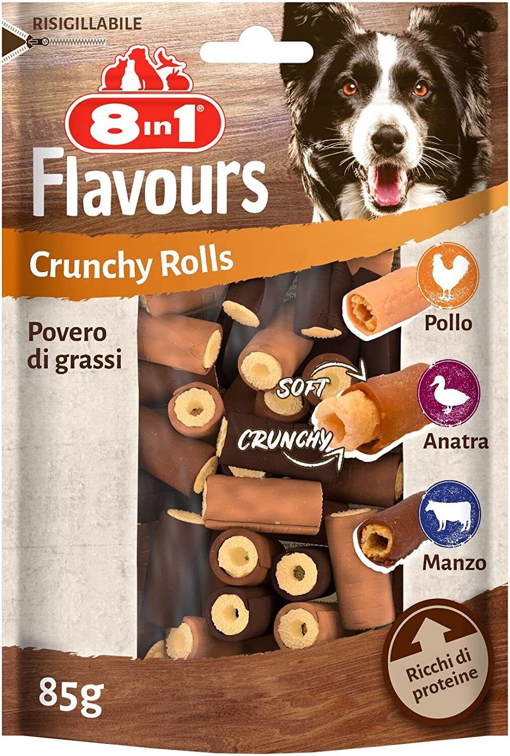 TETRA 8in1 Flavours Crunchy Rolls 85gr