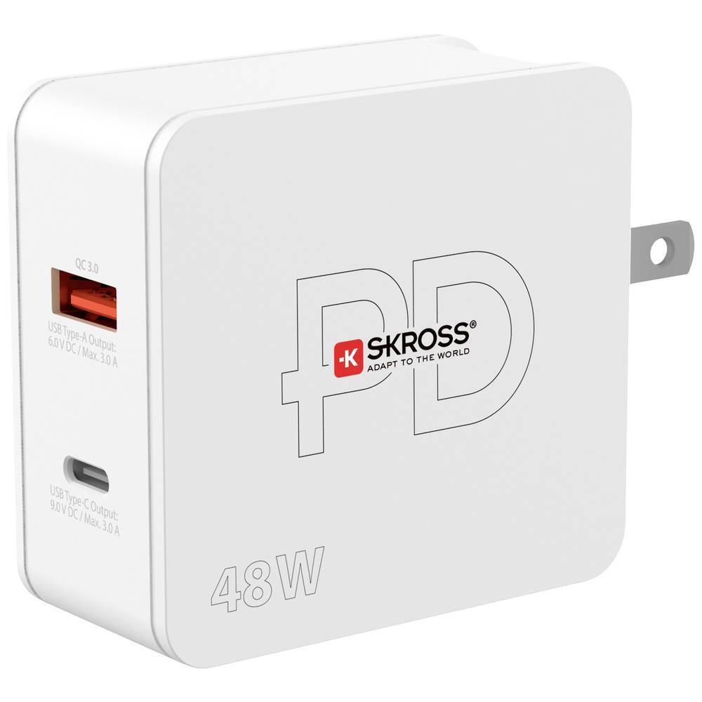 Skross Multipower Combo+ US Caricatore USB