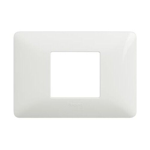 Bticino AM4819BBN placca matix 2 posti colore bianco per supporto articolo 503S/