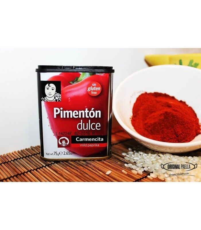 Paprika Tin 75 gr. speciale per paella