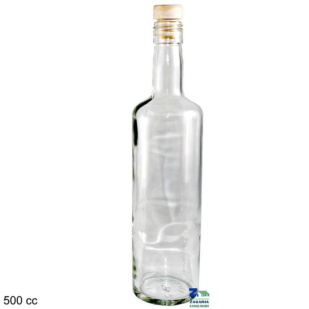 BOTTIGLIA YARA 500 CC IN VETRO CON TAPPO SILICOLE PER AMARO LIMONCELLO OLIO