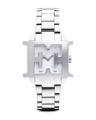 Escada Estelle Quadrante In Madreperla Argento Braccialetto Da Donna E2035011 Orologio