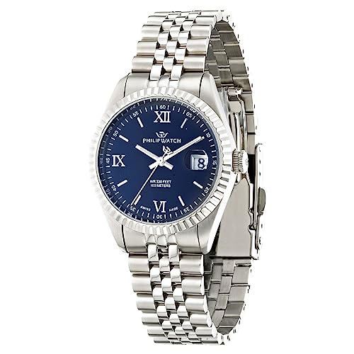 Philip Watch Caribe Orologio Donna, Tempo E Data, Analogico - 39X31,8Mm