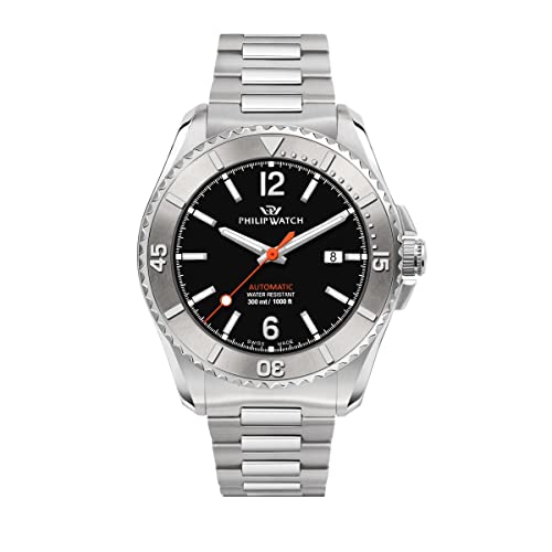 Philip Watch Amalfi Orologio Uomo Automatico In Acciaio - R8223218003