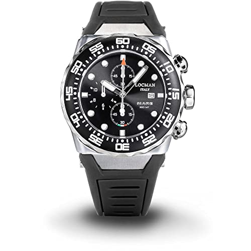 Cronografo Uomo Automatico Nuovo Mare Nero Locman