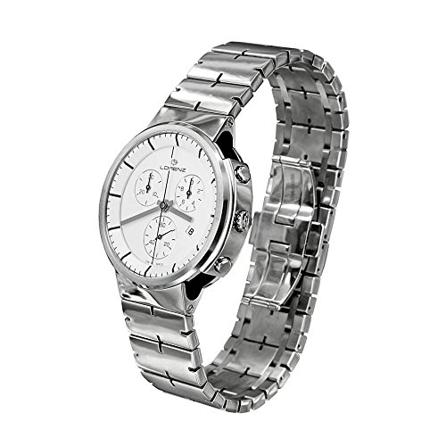Orologio Cronografo Lorenz Da Uomo In Acciaio - Neos - 025722Aa