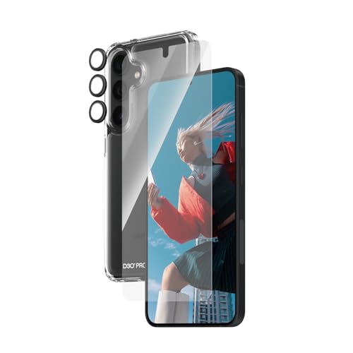 Panzerglass 3-In-1 Bundle Glas, Case, Cam Pellicola Proteggischermo Trasparente Samsung 1 Pz