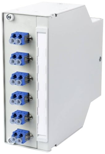 Metz Connect Opdat Regpro Vik 6Xlc-Duplex Os2 Patchpanel Per Fibra Ottica 6 Porte Lc