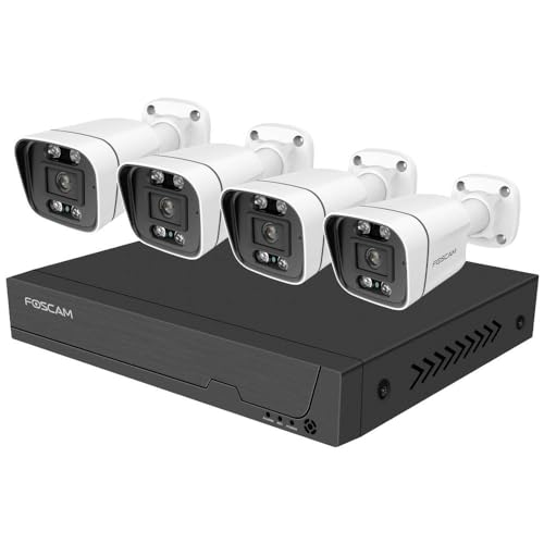 Foscam Fna108E-B4-2T Kit Di Videosorveglianza Cablato 8 Canali