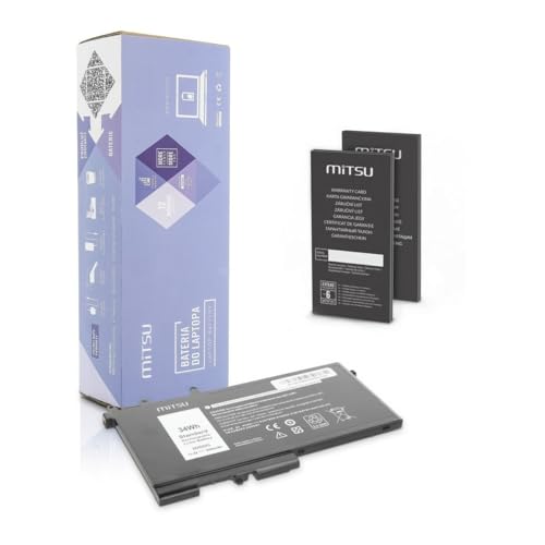 Mitsu Battery Bc/De-E5580 (Dell 3000 Mah 34 Wh)