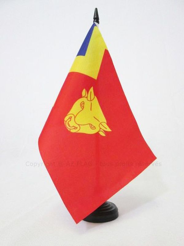 BANDIERA DA TAVOLO BIRMINGHAM 21x14cm - PICCOLA BANDIERINA CITTÀ DI BIRMINGHAM I