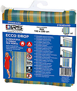 ZANZARIERE TENDA BLU   150X250