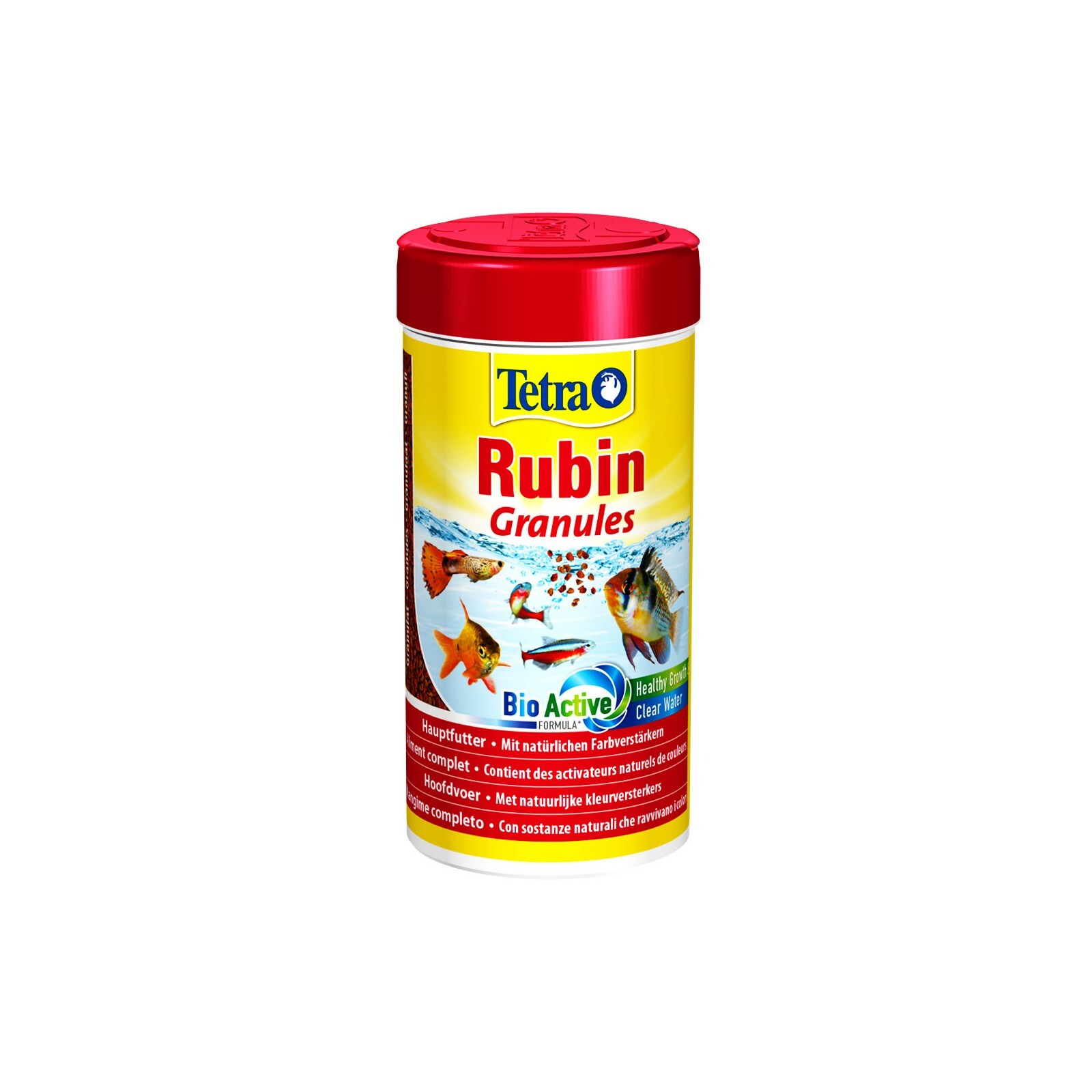 Tetra Rubin Granules Mangime in granuli 250 ml per pesci d'acquario gustoso