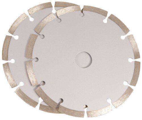 FERM Lama diamantata 150mm (2 pezzi) - per scanalatore da muro (q9Z)