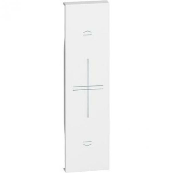 BTICINO LIVING NOW COVER ILLUMINABILE PER COMANDO TAPPARELLA CONNESSO BIANCA KW3