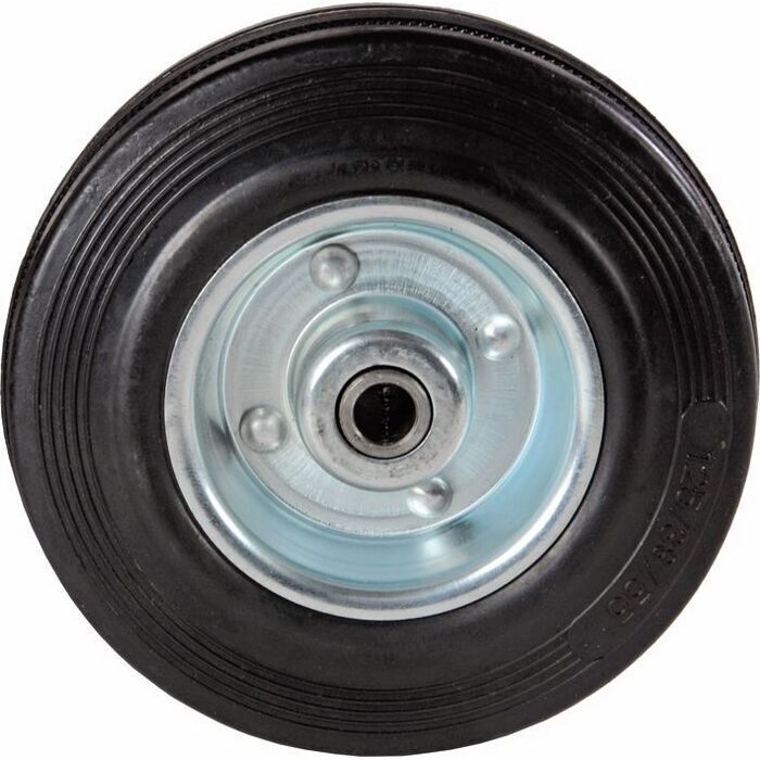 Ruota Ruote in Gomma Sciolta Ø 80 mm Portata 60 Kg Ø asse 12mm Maurer