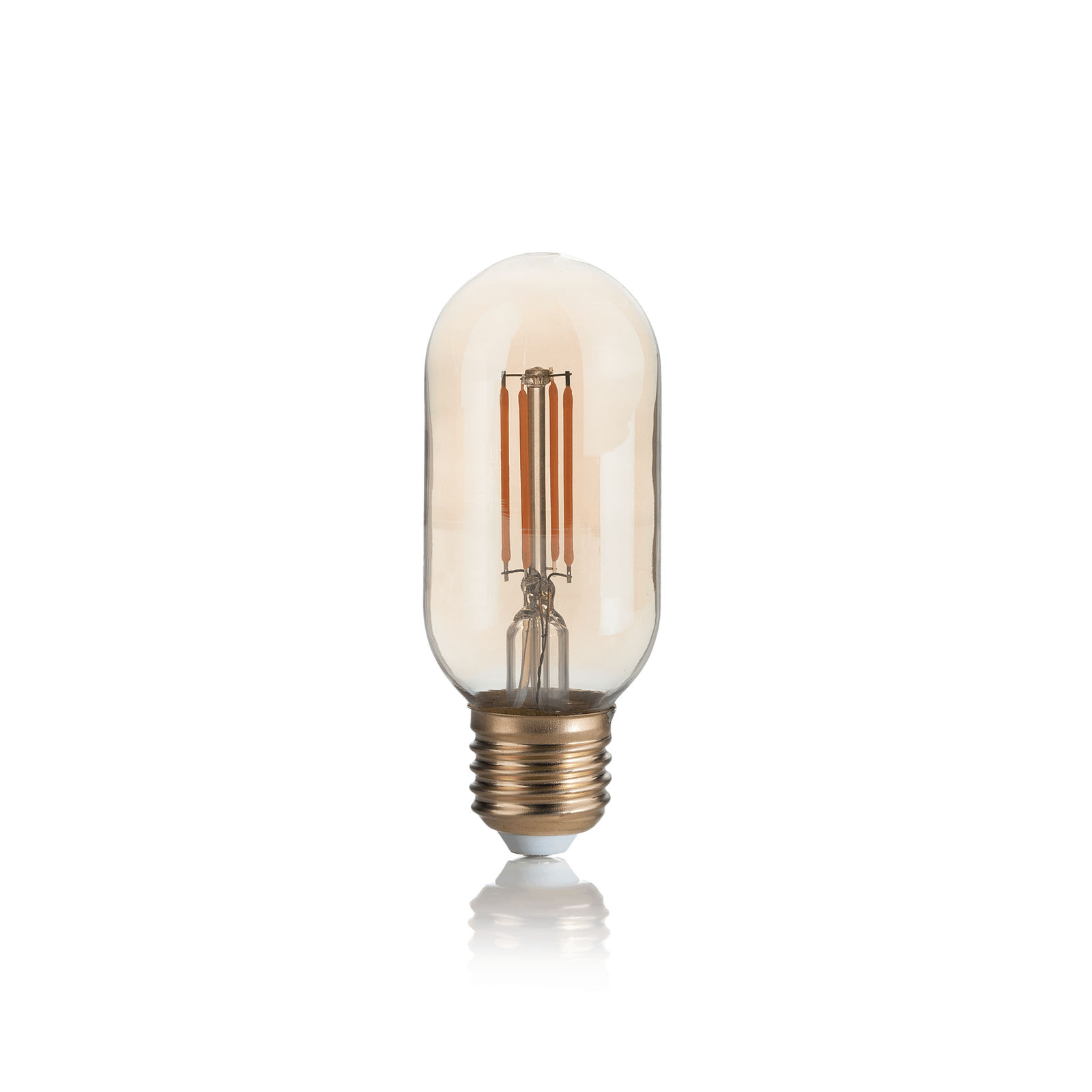Lampadina E27 led 4 w BOMB vetro ambra vintage luce calda