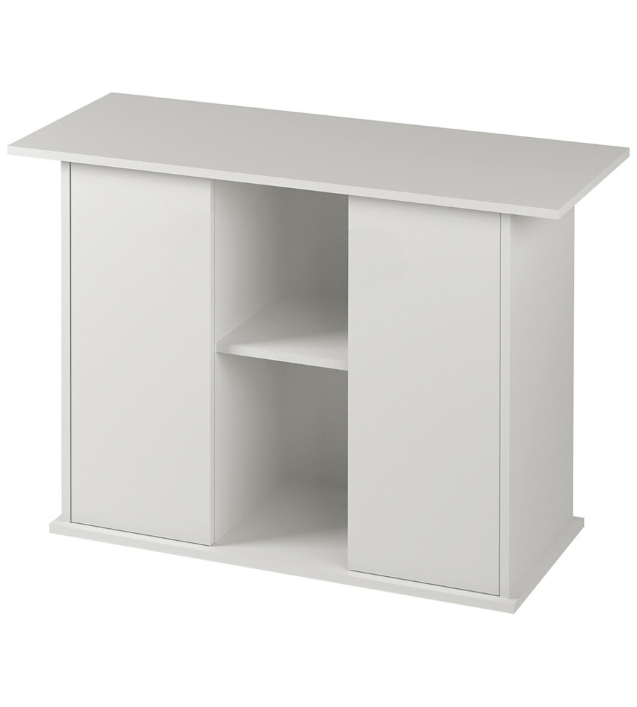 MOBILE IN LEGNO PER ACQUARIO - STAND BUBAI 100 BIANCO, 101 x 41 x h 73 CM - F...