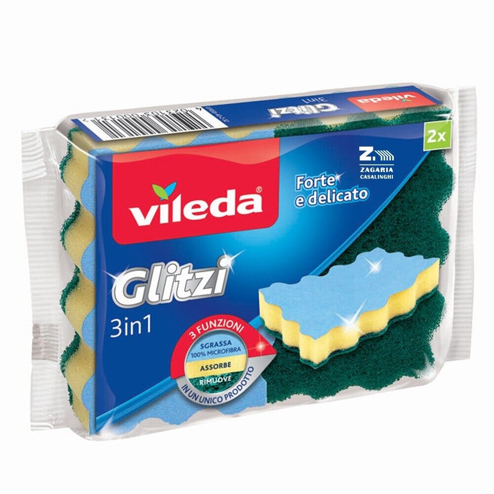 SPUGNA GLITZI 3 IN 1 SET 2 PZ