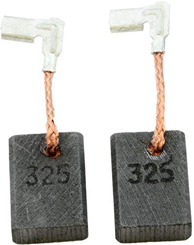 Spazzole di carbone per Makita 9558 NB taglierina/Sega – -5 x 11 x (y9S)