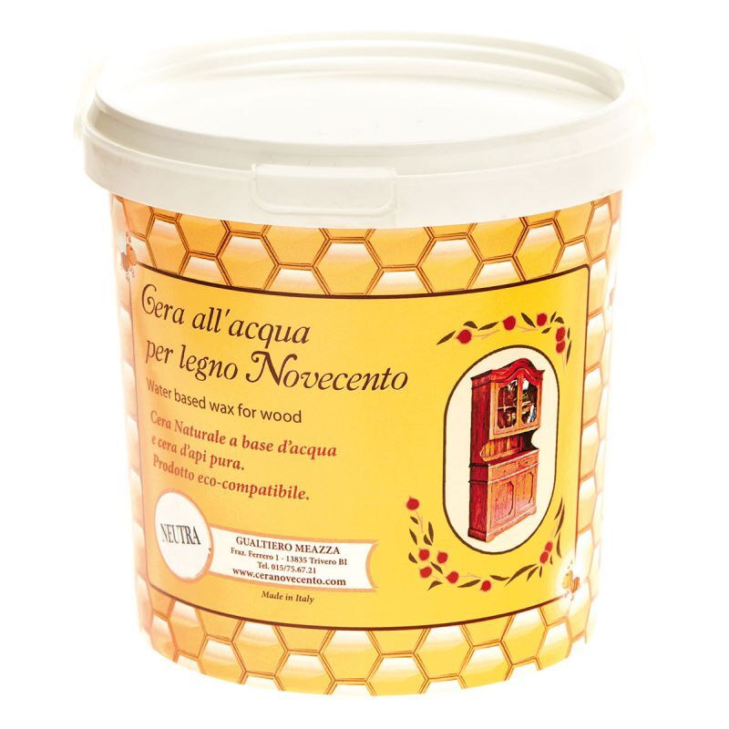 Novecento Cera all'Acqua per Legno 500ml Neutra