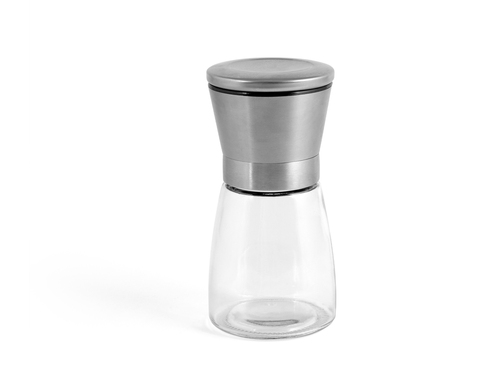 H&H Macina Pepe In Vetro E Lama In Ceramica H13 Cm/180 Ml