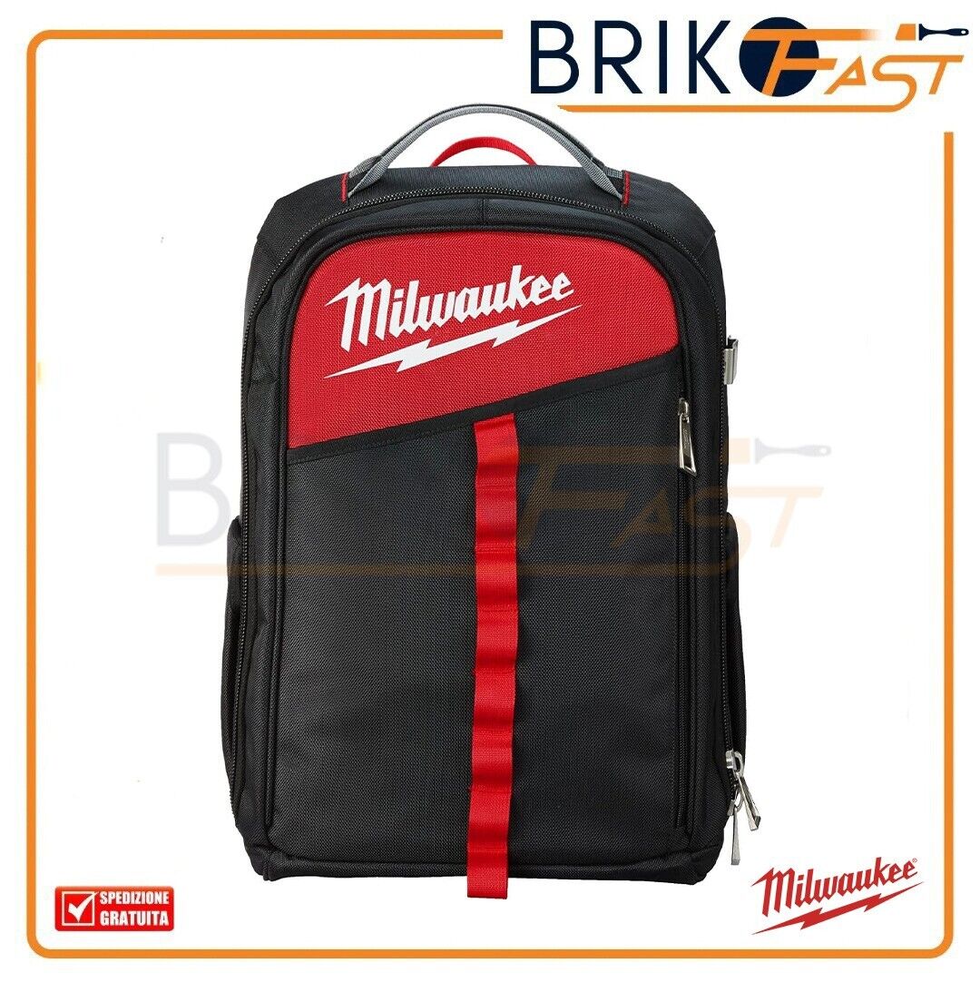 MILWAUKEE - ZAINO PORTAUTENSILI DA LAVORO - BORSA -  MPP  - LOW PROFILE BACKPACK